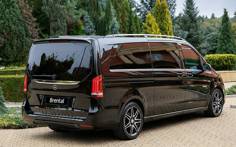 Mercedes-Benz V-Klasse, Heckansicht